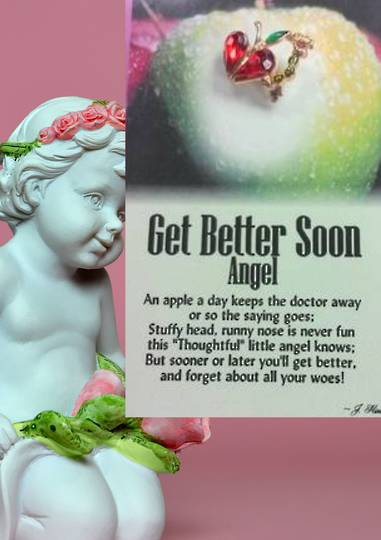 Get Better Soon Angel Pin